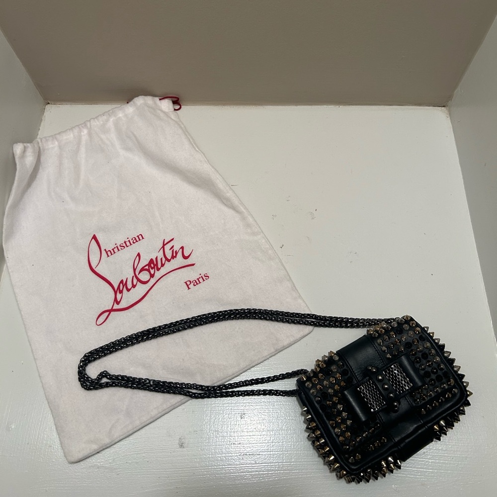 Sweet Charity Mini Christian Louboutin Spiked Bag.